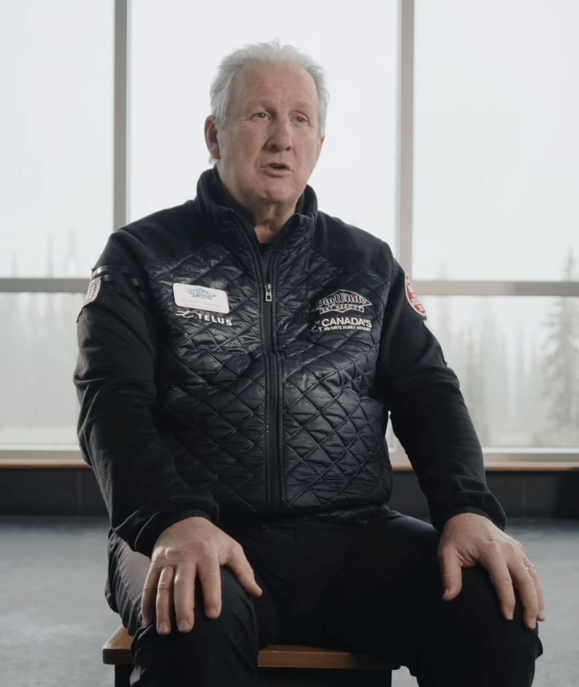 Interview still from the Big White film